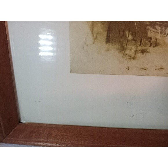 1930s Antique Portrait Of The Famous Composer Arturo Toscanini Wood Framed - Picture 5 of 9